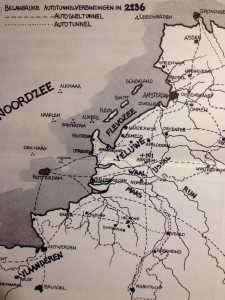 Kaart van Nederland in Niemand houdt mij tegen