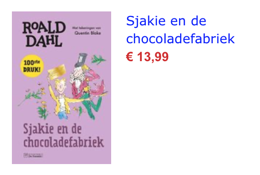 Sjakie en de chocoladefabriek - Leesbevordering in de klas