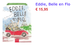Eddie, Belle en Flo bol.com
