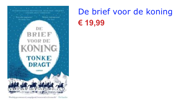 De brief voor de koning