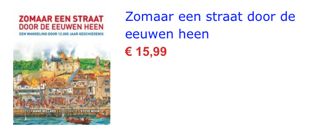 Zomaar een straat door de eeuwen heen - Leesbevordering in de klas