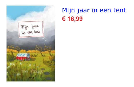 Mijn jaar in een tent - Leesbevordering in de klas