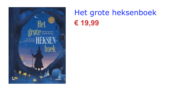 Het grote heksenboek bol - Leesbevordering in de klas