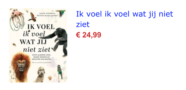 Ik voel ik voel wat jij niet ziet - Leesbevordering in de klas