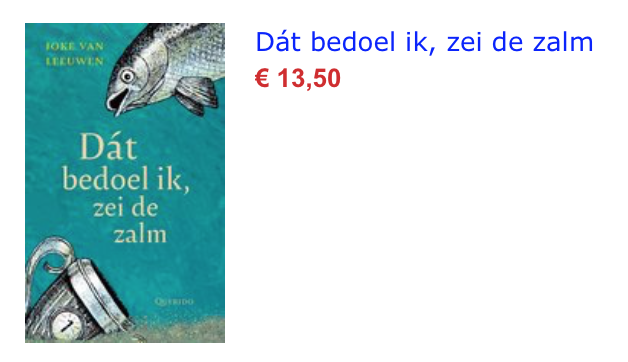 Dat Bedoel Ik Zei De Zalm Bol - Leesbevordering In De Klas