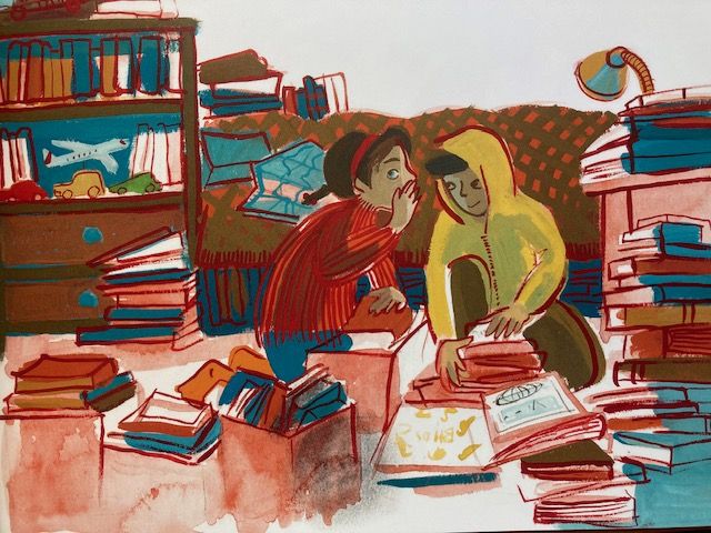 Nours geheime bibliotheek - Leesbevordering in de klas