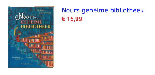 Nours geheime bibliotheek bol - Leesbevordering in de klas