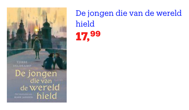 De jongen die van de wereld hield - Leesbevordering in de klas